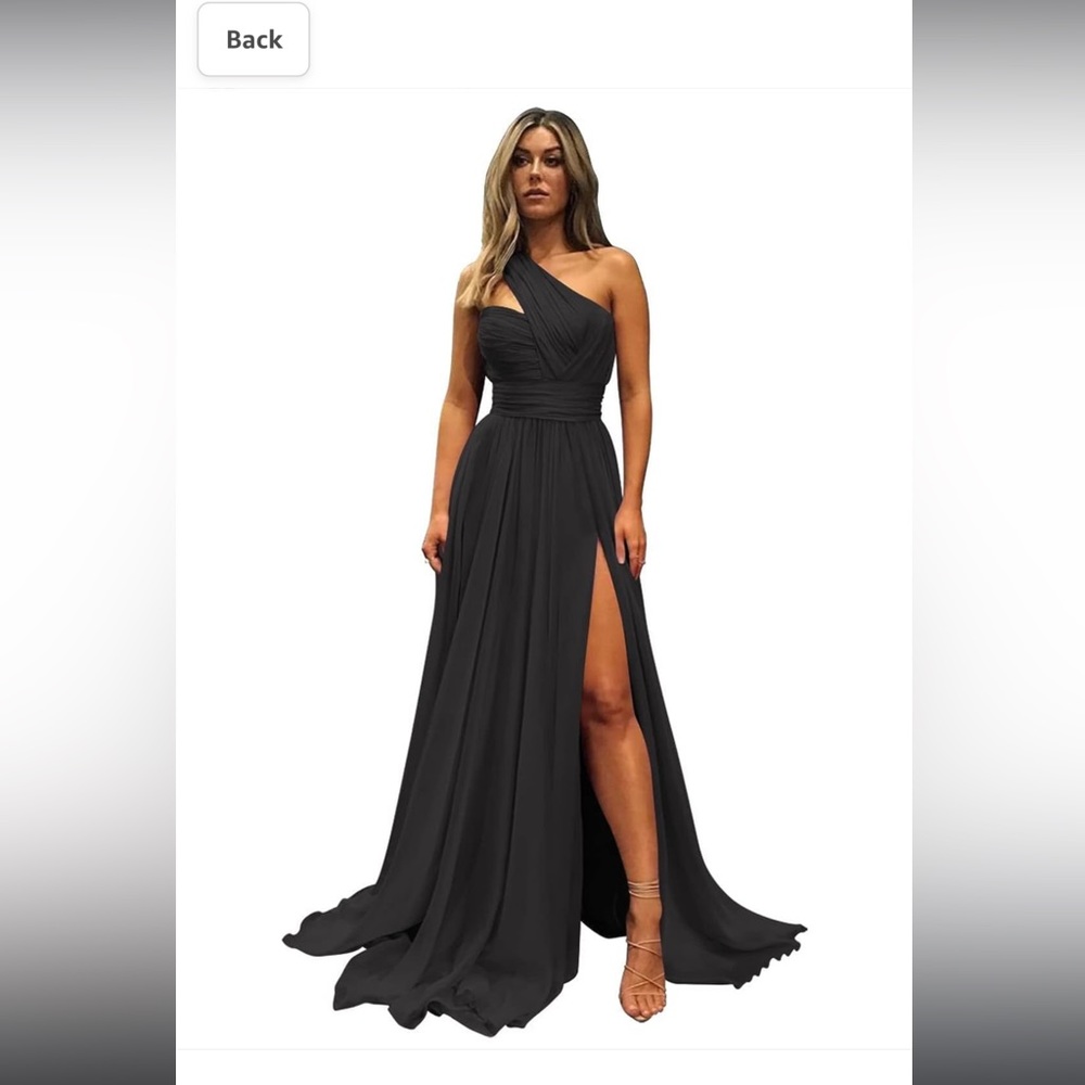 Black long formal dress